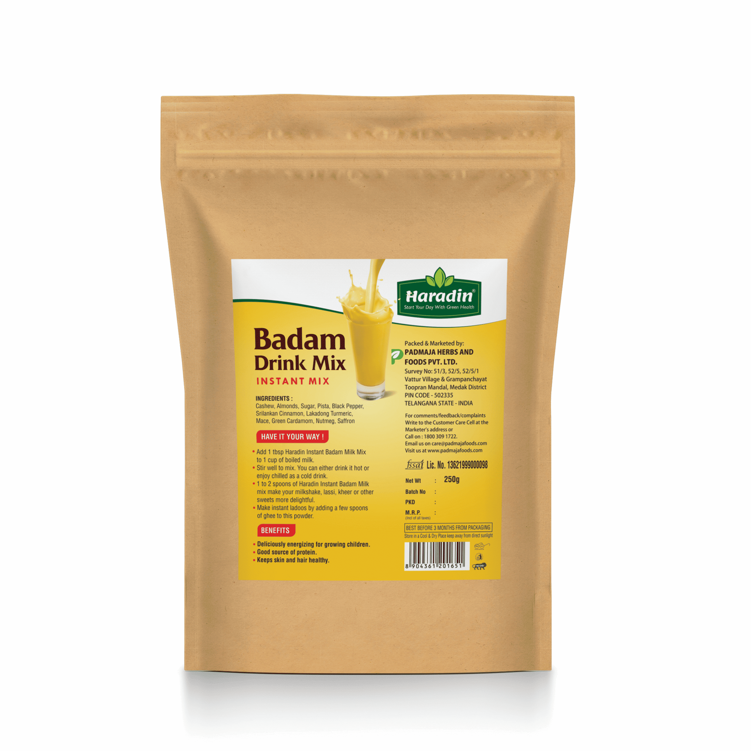 HARADIN BADAM MILK POWDER 250G